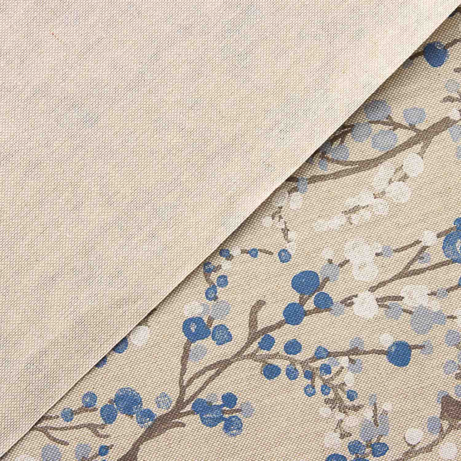 Resin Cradle with Blue Berries and Beige Branches - Ribes y Casals