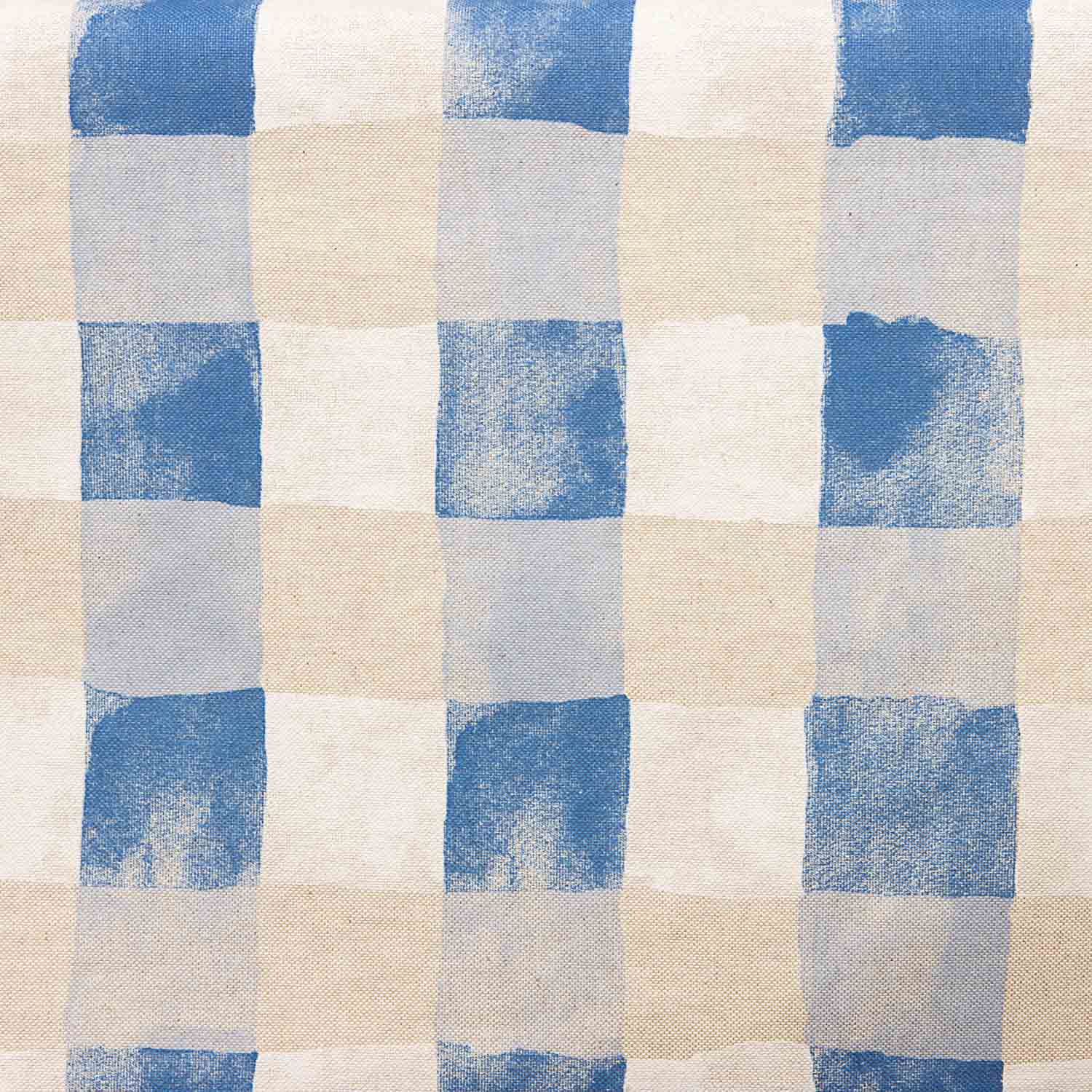 Resin Crib with Blue and Beige Checks - Ribes y Casals