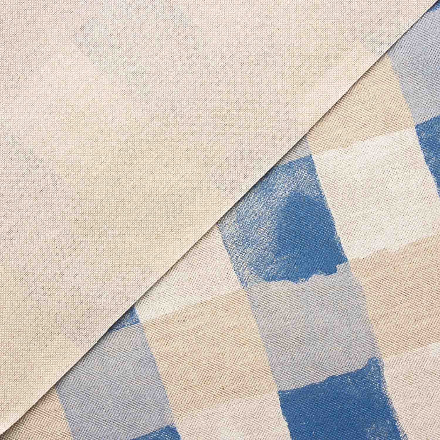 Resin Crib with Blue and Beige Checks - Ribes y Casals