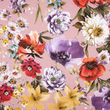 Linen Cotton Romantic Floral Print Versailles - Ribes y Casals