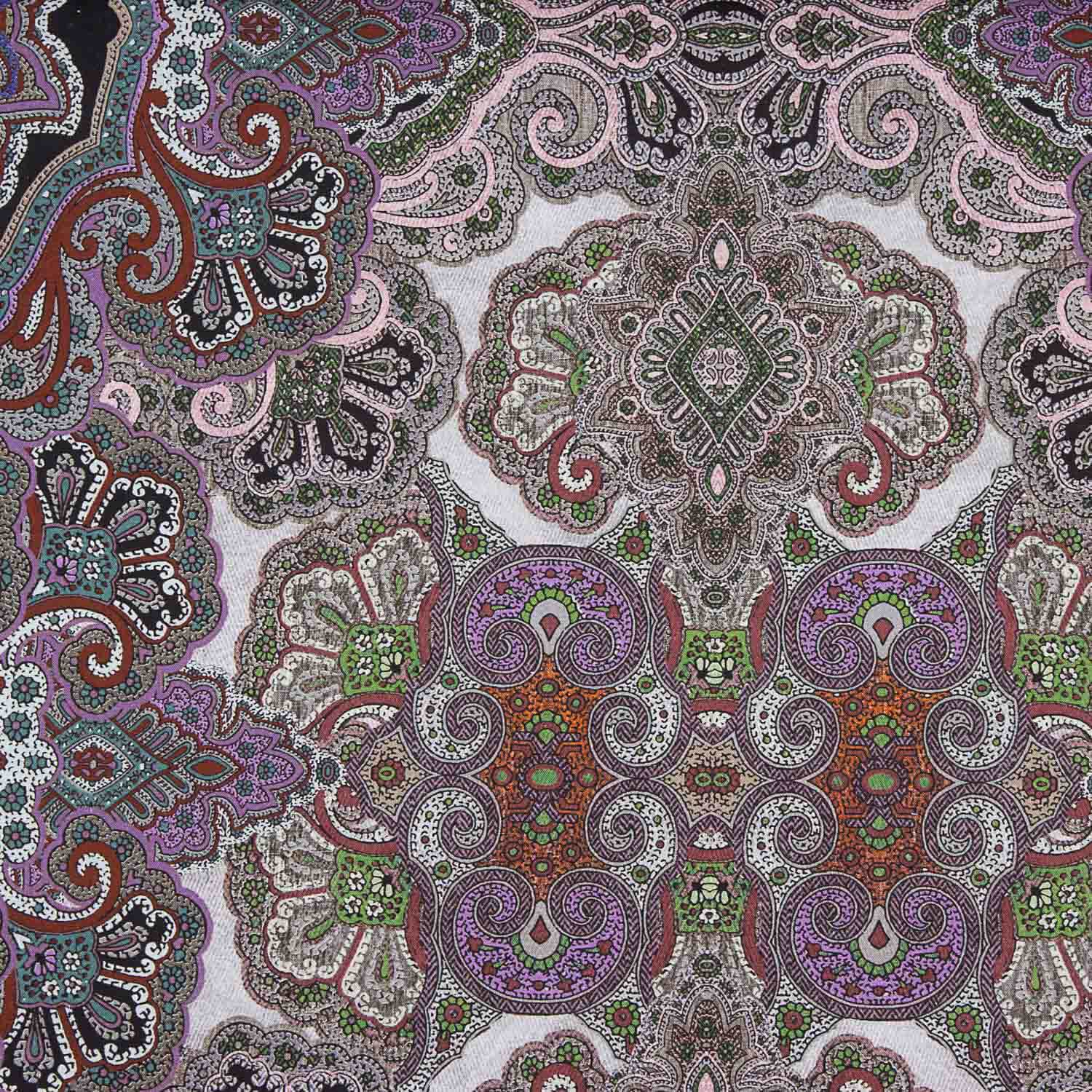 Linen Cotton Tropical Floral Print Goa - Ribes y Casals