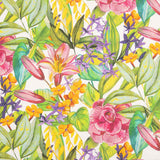 Renoir Tropical Floral Print Cotton Voile - Ribes y Casals