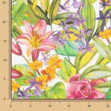 Renoir Tropical Floral Print Cotton Voile - Ribes y Casals