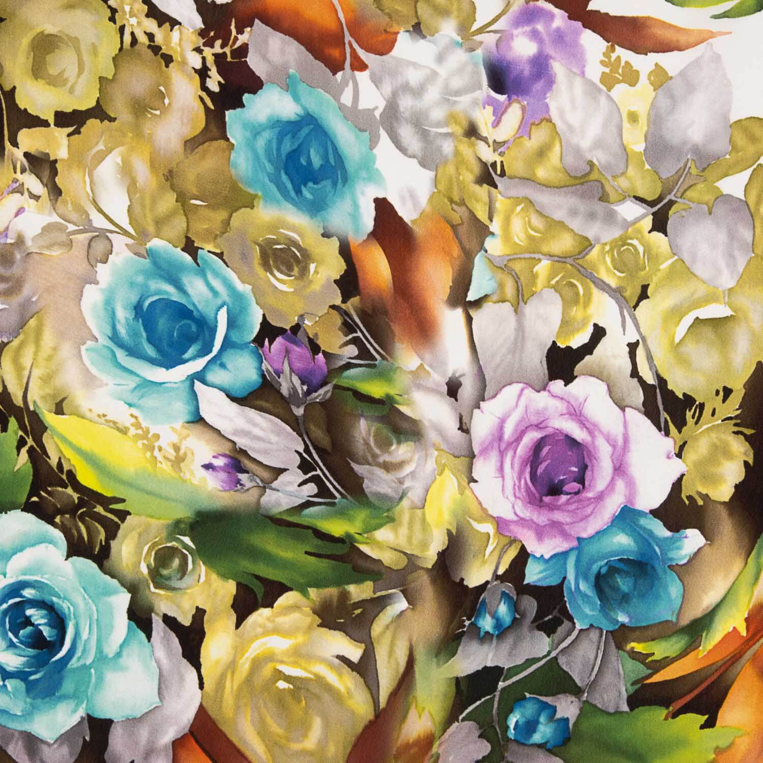 Klimt Floral Print Viscose - Ribes y Casals