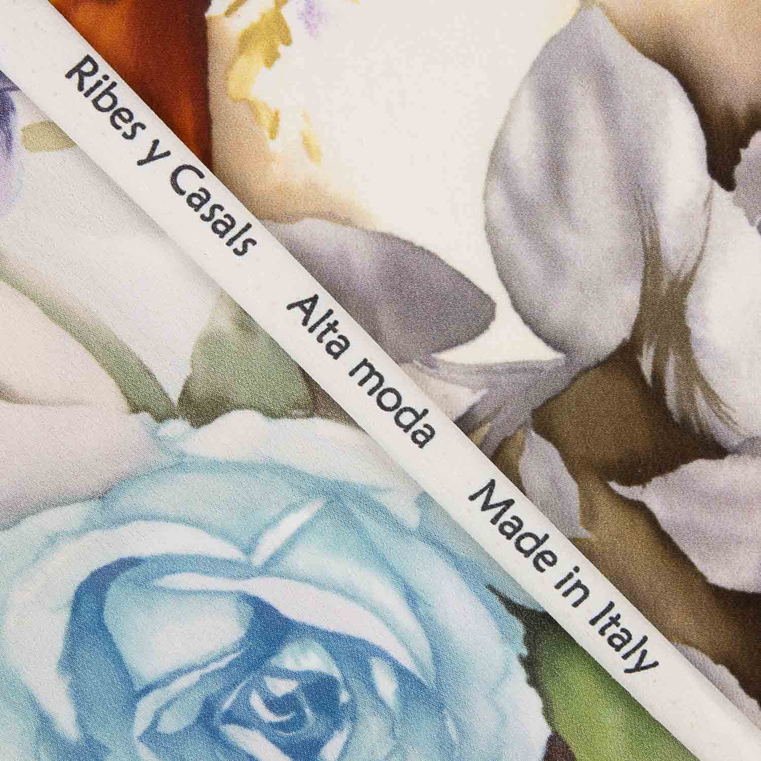 Klimt Floral Print Viscose - Ribes y Casals