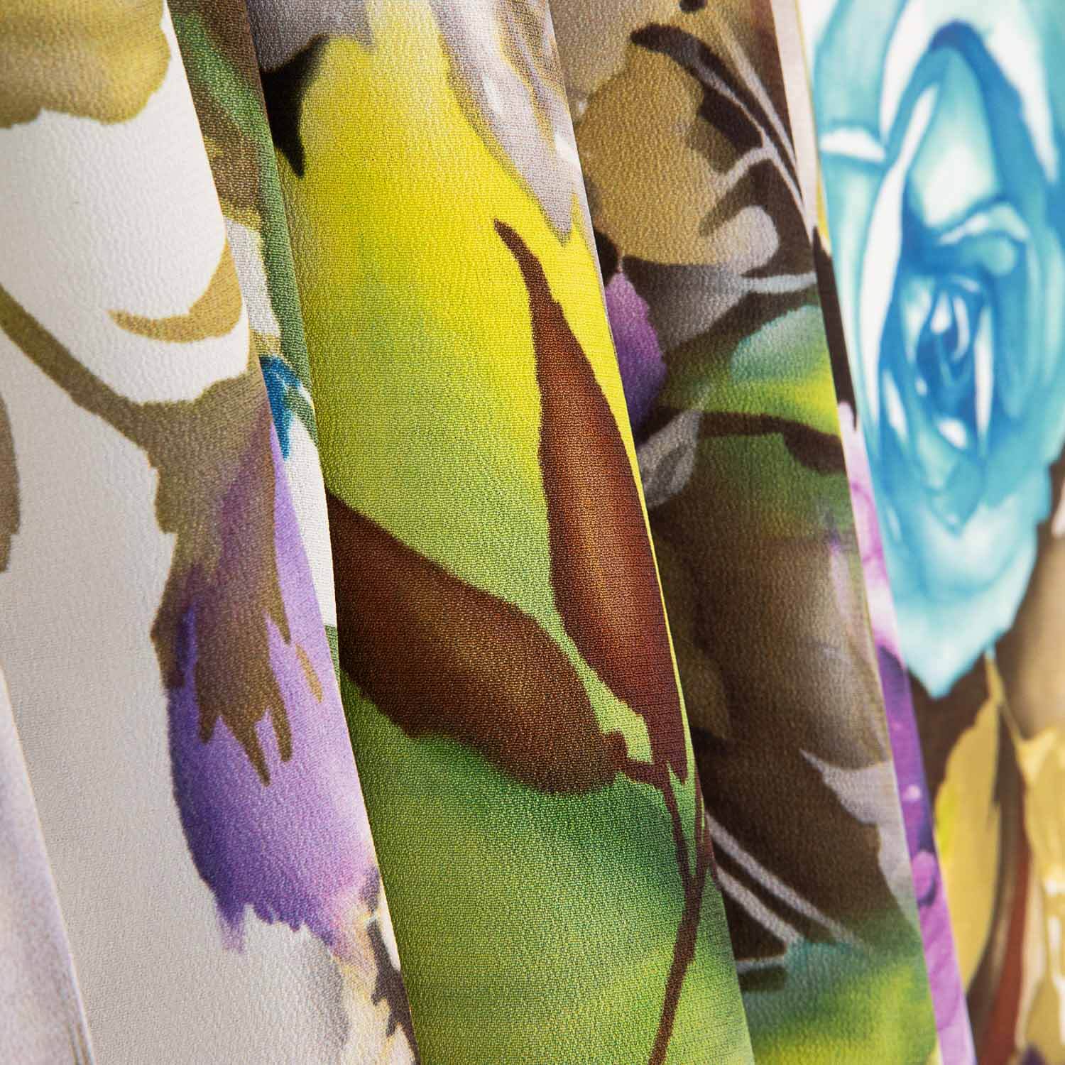 Klimt Floral Print Viscose - Ribes y Casals