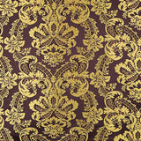 Gold and Purple Damask Jacquard Brocade - Ribes y Casals