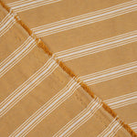 Albero Stripes White Cotton Canvas - Ribes y Casals