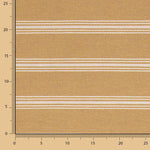 Albero Stripes White Cotton Canvas - Ribes y Casals