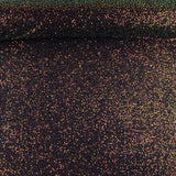 Black Shimmer Fantasy Tulle with Mini Sequins - Ribes y Casals