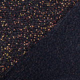 Black Shimmer Fantasy Tulle with Mini Sequins - Ribes y Casals