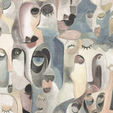 Half Panama Canvas Pastel Artistic Faces - Ribes y Casals