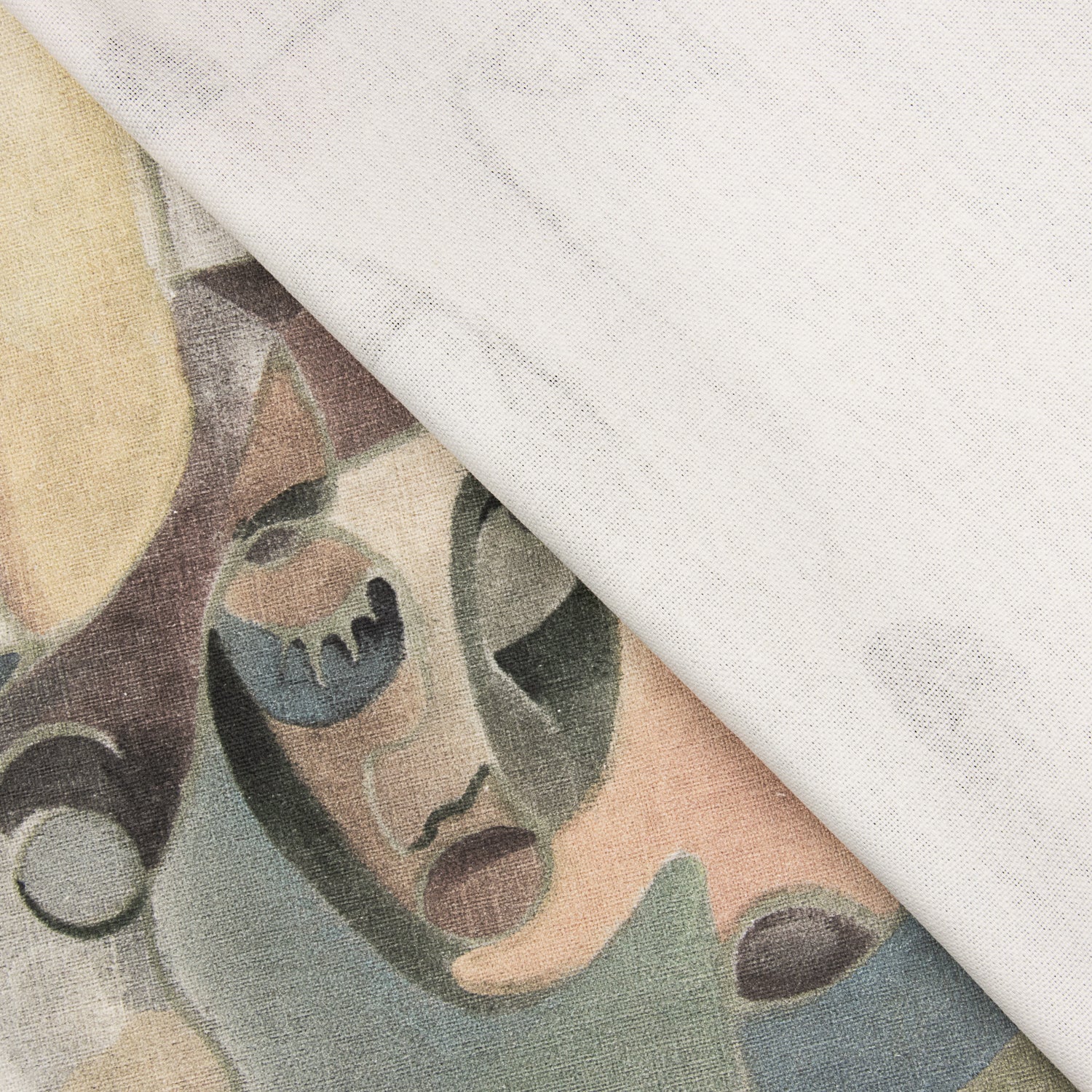 Half Panama Canvas Pastel Artistic Faces - Ribes y Casals