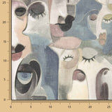 Half Panama Canvas Pastel Artistic Faces - Ribes y Casals