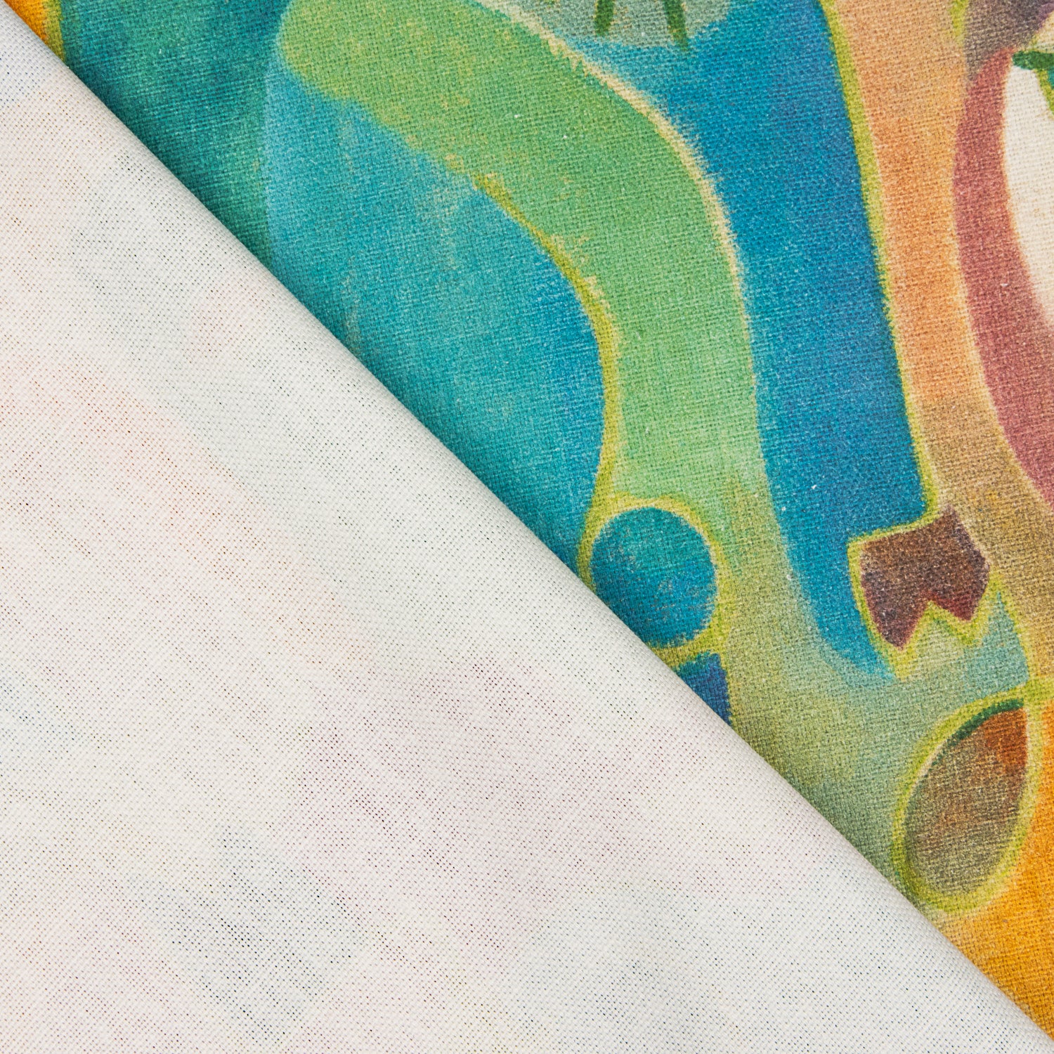 Half Panama Canvas Abstract Faces - Ribes y Casals