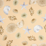 Half Panama Navy Shells Canvas - Ribes y Casals