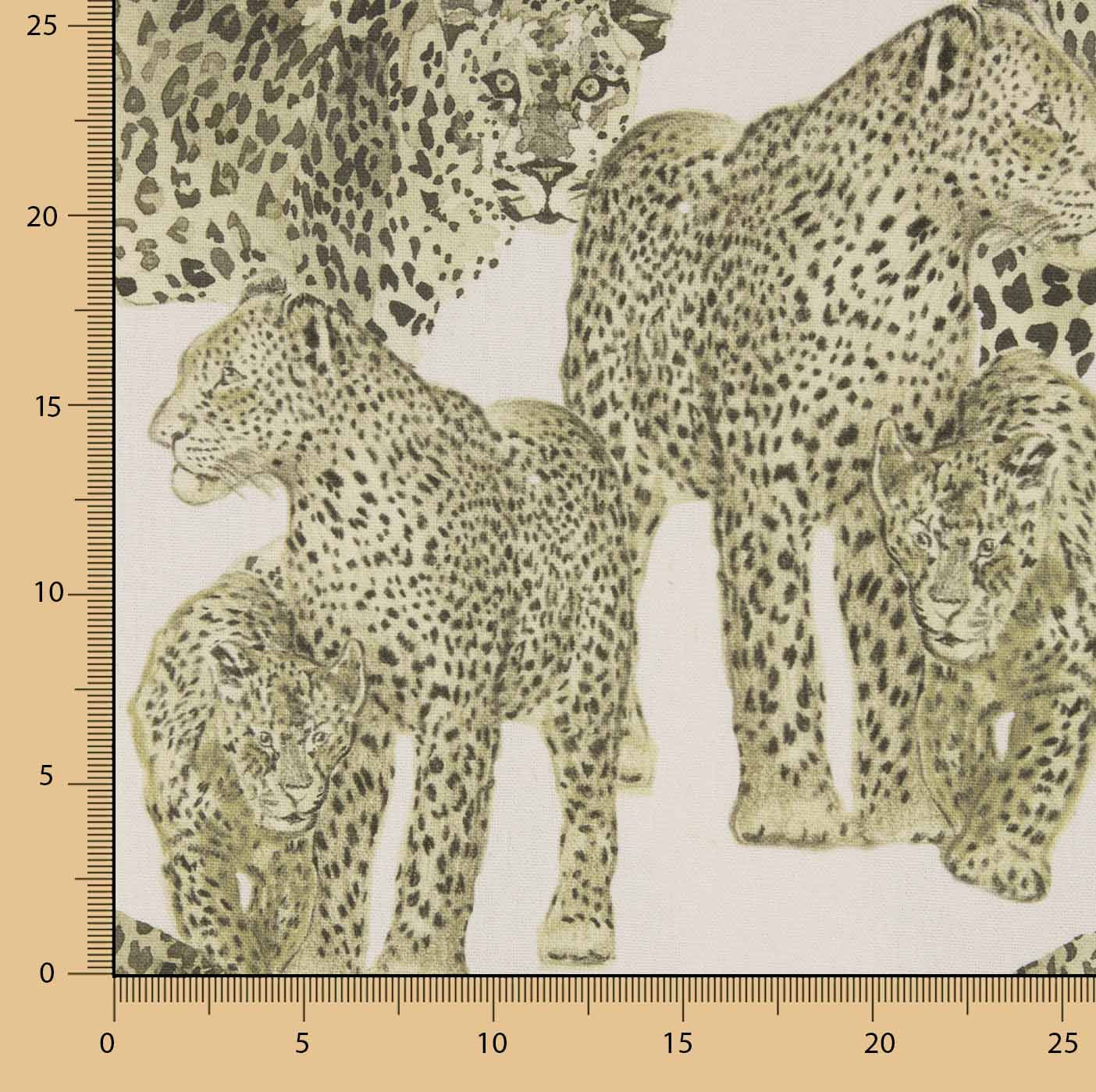 Half Panama Leopard Safari Canvas - Ribes y Casals