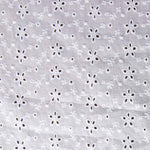 Swiss Embroidery White Wildflower - Ribes y Casals