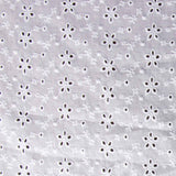 Swiss Embroidery White Wildflower - Ribes y Casals