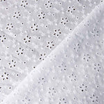 Swiss Embroidery White Wildflower - Ribes y Casals