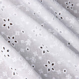 Swiss Embroidery White Wildflower - Ribes y Casals