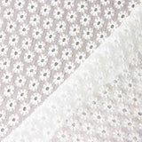 Swiss Embroidery Mini Daisies White - Ribes y Casals