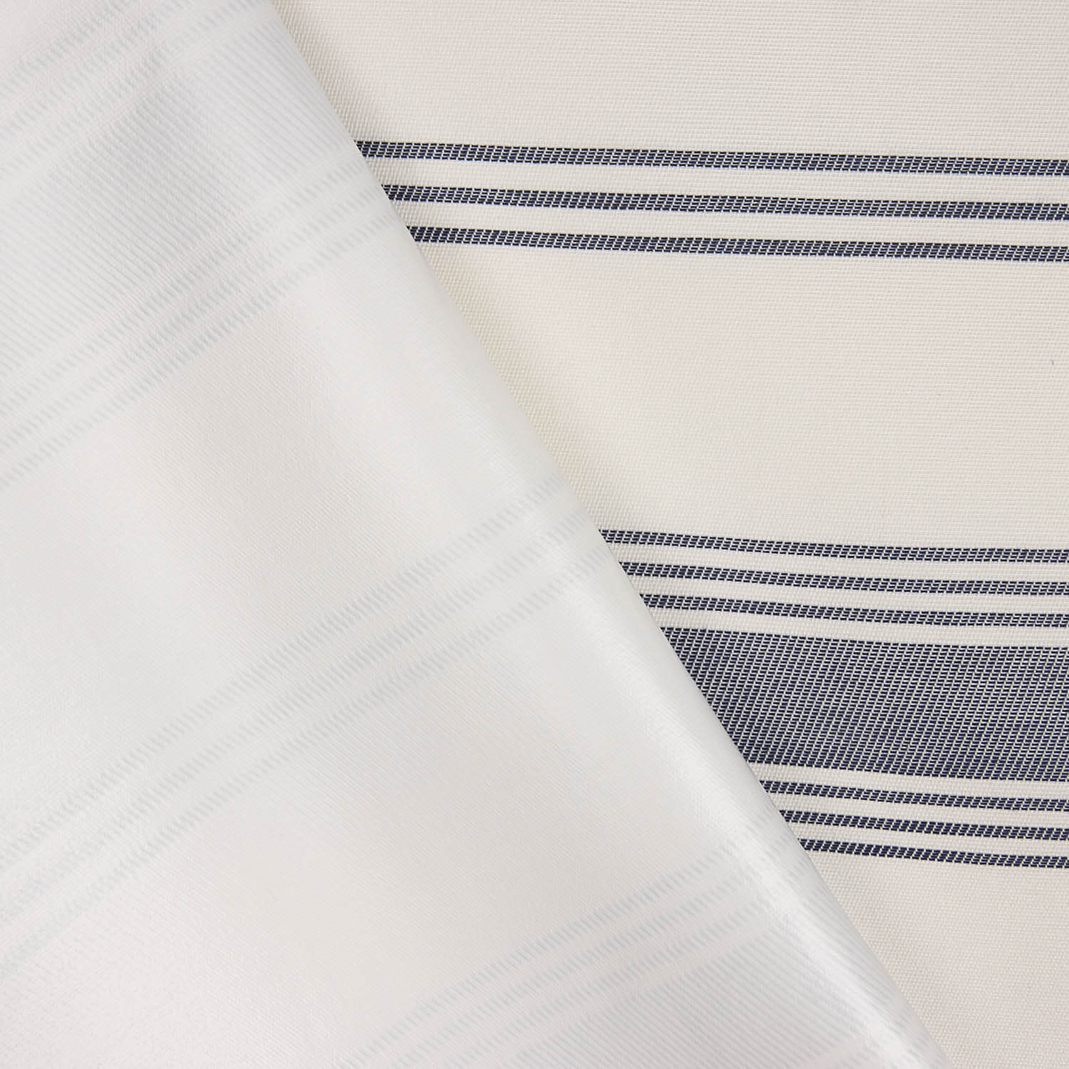 Teflon-coated Blue Stripes Outdoor Tarpaulin - Ribes y Casals