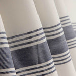 Teflon-coated Blue Stripes Outdoor Tarpaulin - Ribes y Casals