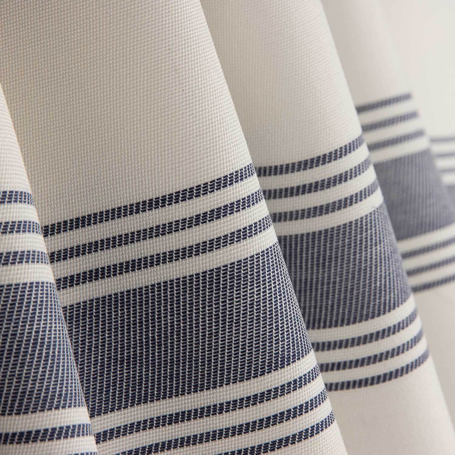 Teflon-coated Blue Stripes Outdoor Tarpaulin - Ribes y Casals