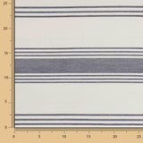 Teflon-coated Blue Stripes Outdoor Tarpaulin - Ribes y Casals