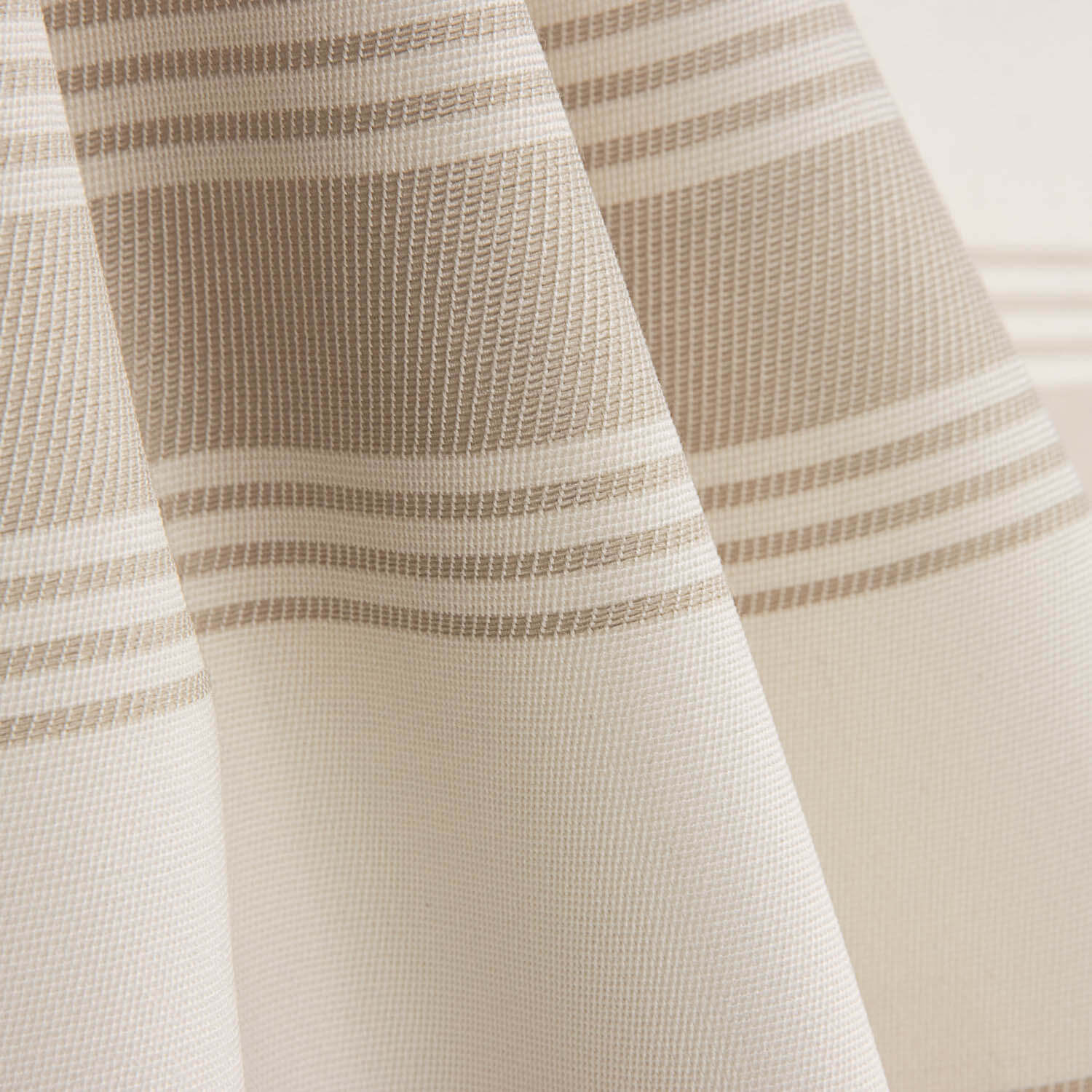 Beige Stripes Teflon-coated Outdoor Canvas - Ribes y Casals
