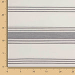 Teflon-coated Grey Stripes Outdoor Canvas - Ribes y Casals
