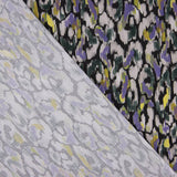 Satin-Finish Cotton Poplin with Abstract Brushstrokes - Ribes y Casals