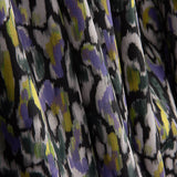 Satin-Finish Cotton Poplin with Abstract Brushstrokes - Ribes y Casals