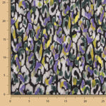 Satin-Finish Cotton Poplin with Abstract Brushstrokes - Ribes y Casals