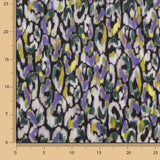 Satin-Finish Cotton Poplin with Abstract Brushstrokes - Ribes y Casals