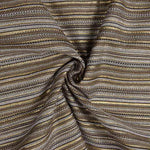 Beige Alpujarreña Stripe Lurex Brocade - Ribes y Casals
