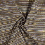 Beige Alpujarreña Stripe Lurex Brocade - Ribes y Casals