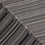 Lurex Brocade with Alpujarra Stripes in Silver - Ribes y Casals