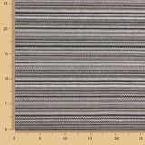 Lurex Brocade with Alpujarra Stripes in Silver - Ribes y Casals