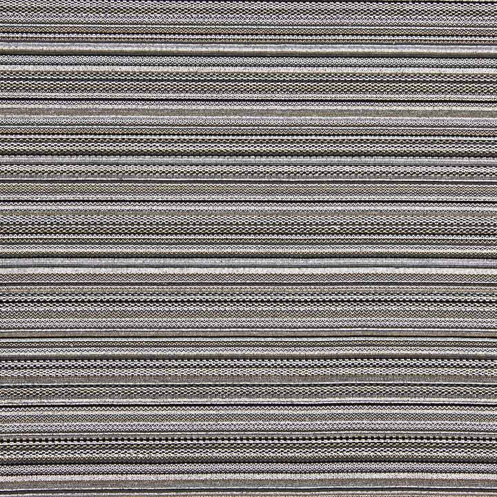 Lurex Brocade with Alpujarra Stripes in Silver - Ribes y Casals
