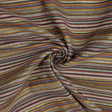 Multicoloured Alpujarra-style Lurex Stripe Brocade - Ribes y Casals