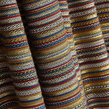 Multicoloured Alpujarra-style Lurex Stripe Brocade - Ribes y Casals