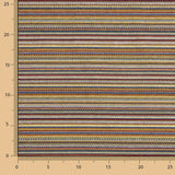 Multicoloured Alpujarra-style Lurex Stripe Brocade - Ribes y Casals