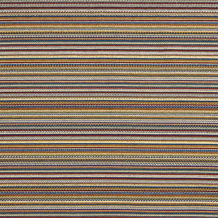 Multicoloured Alpujarra-style Lurex Stripe Brocade - Ribes y Casals