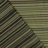 Green Alpujarra-style Lurex Stripe Brocade - Ribes y Casals