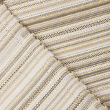 Lurex Brocade, Alpujarra Stripes, Gold and White - Ribes y Casals