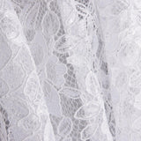 White Bridal Garden Embroidered Lace - Ribes y Casals