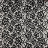 Black Embroidered Bridal Garden Lace - Ribes y Casals