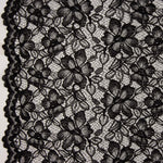 Black Embroidered Bridal Garden Lace - Ribes y Casals